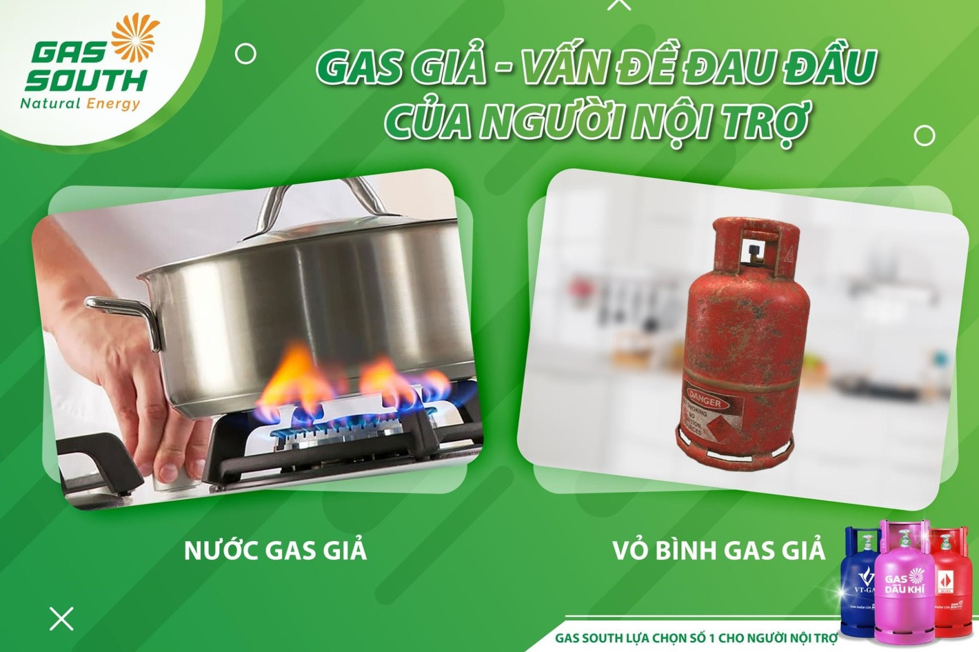 Gas south - bạn đồng hành an toàn cho căn bếp gia đình bạn