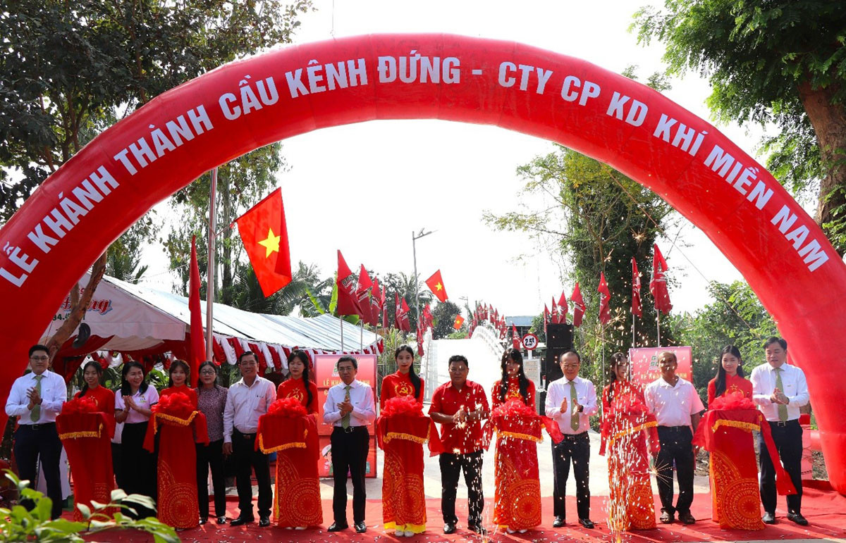 Khánh thành cầu Kênh Đứng