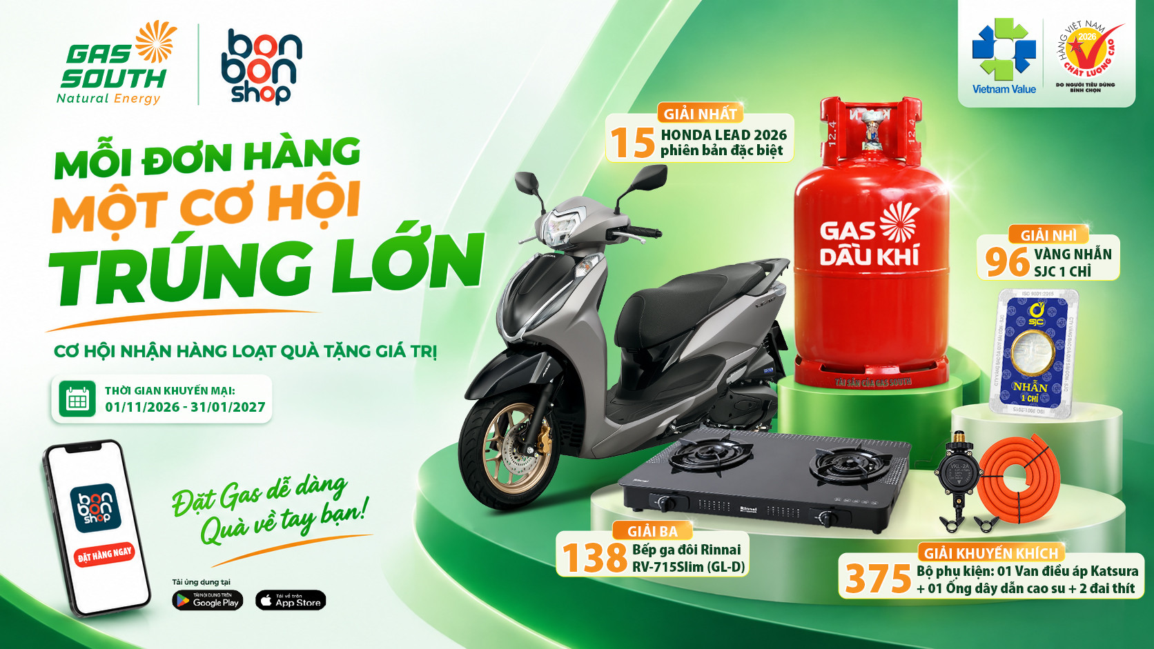 BANNER CHƯƠNG TRÌNH KHUYẾN MẠI