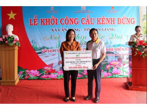 Khởi công xây dựng cầu Kênh Đứng – Lan tỏa hành trình kết nối yêu thương tại An Giang