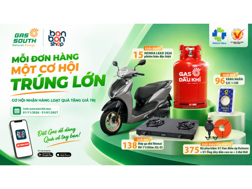 BANNER CHƯƠNG TRÌNH KHUYẾN MẠI "MỖI ĐƠN HÀNG - MỘT CƠ HỘI TRÚNG LỚN"